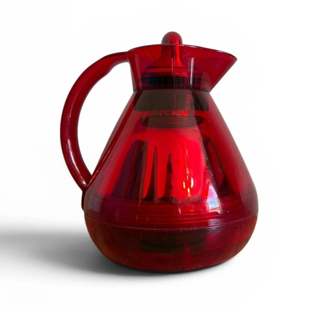 Alfi‎ Red Thermal Carafe Lovegrove Brown London Made in Germany Vacuum Pitcher